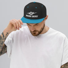 Load image into Gallery viewer, Walking Sucks Snapback Hat